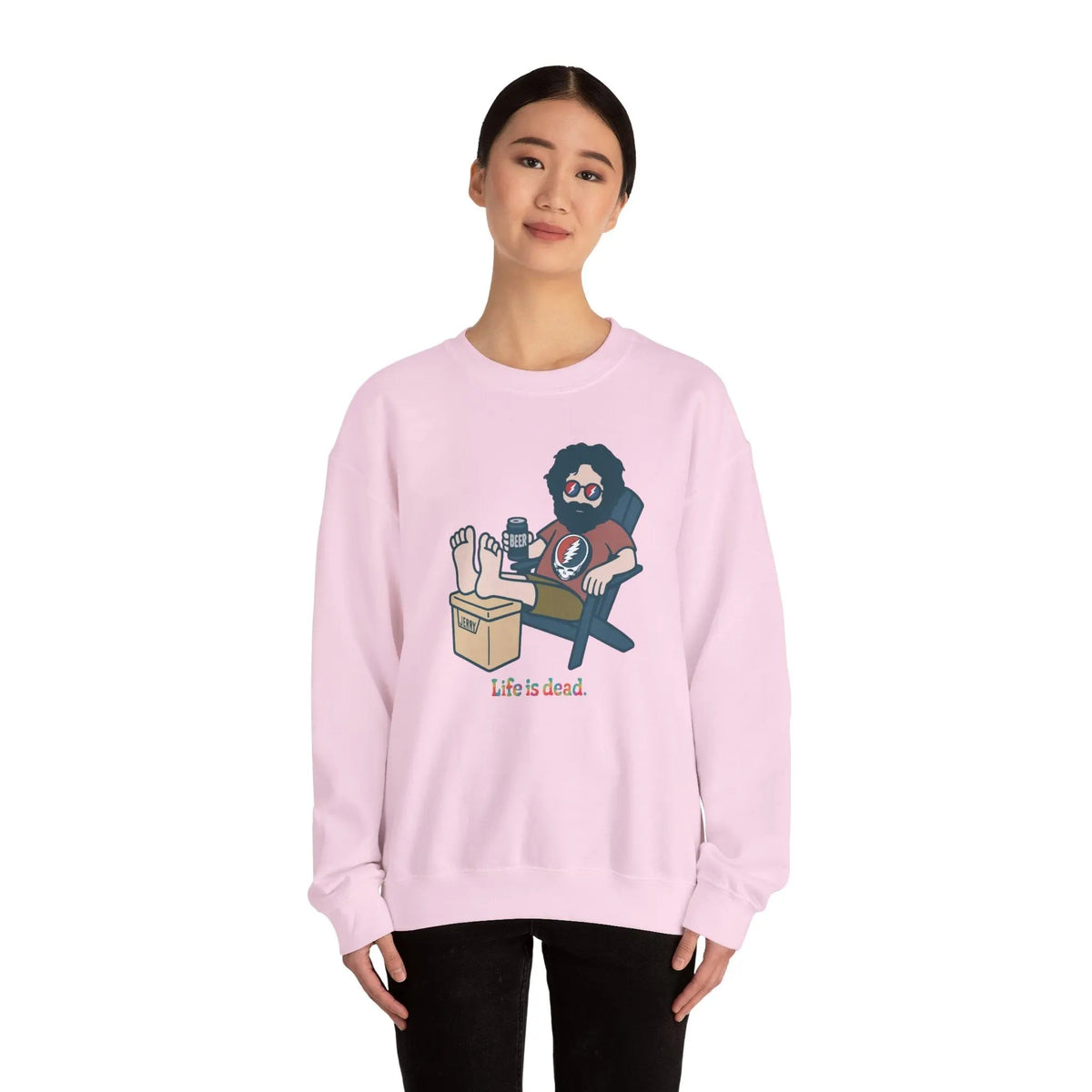 เสื้อคอกลม Stay Cool, Jerry Life is Dead