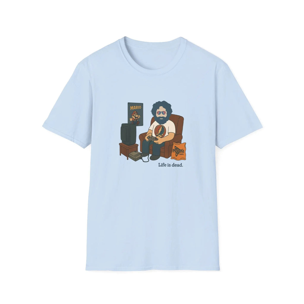 Jerry's Gaming - เสื้อยืด Life is Dead