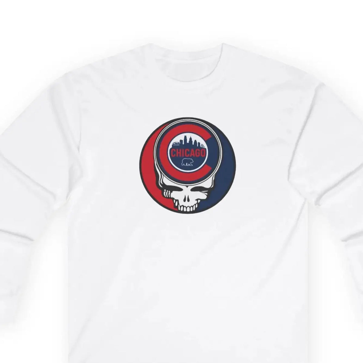 Chicago Baseball Original StealieLong Sleeve T-Shirt