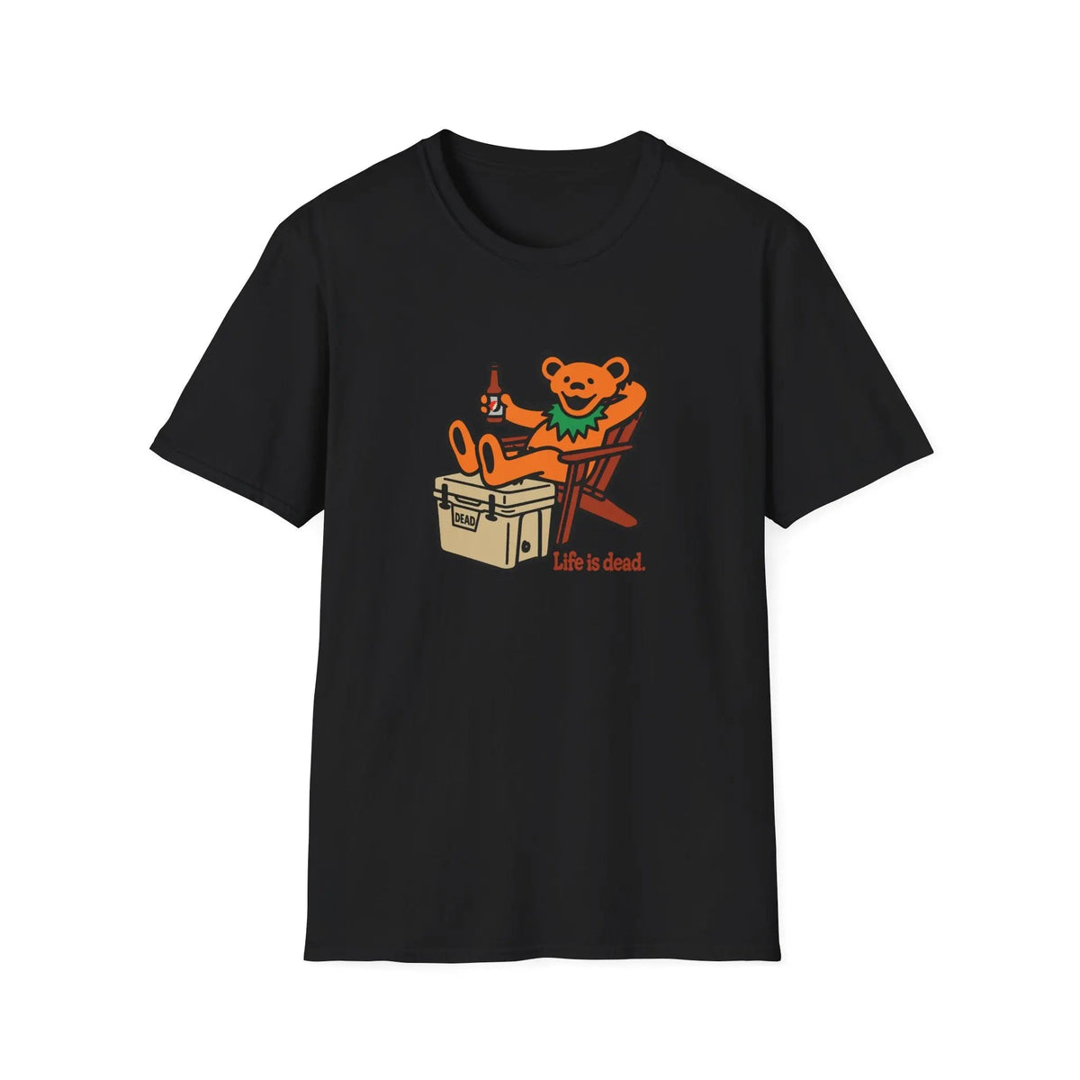 Chillin' Bear - Life is Dead T-Shirt