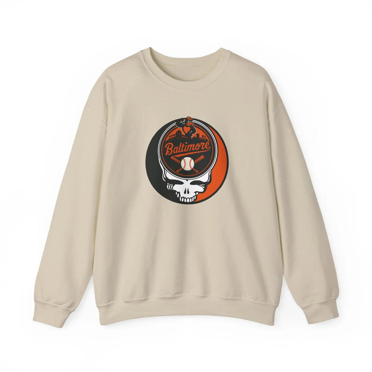 Baltimore Baseball Original StealieCrewneck Sweatshirt