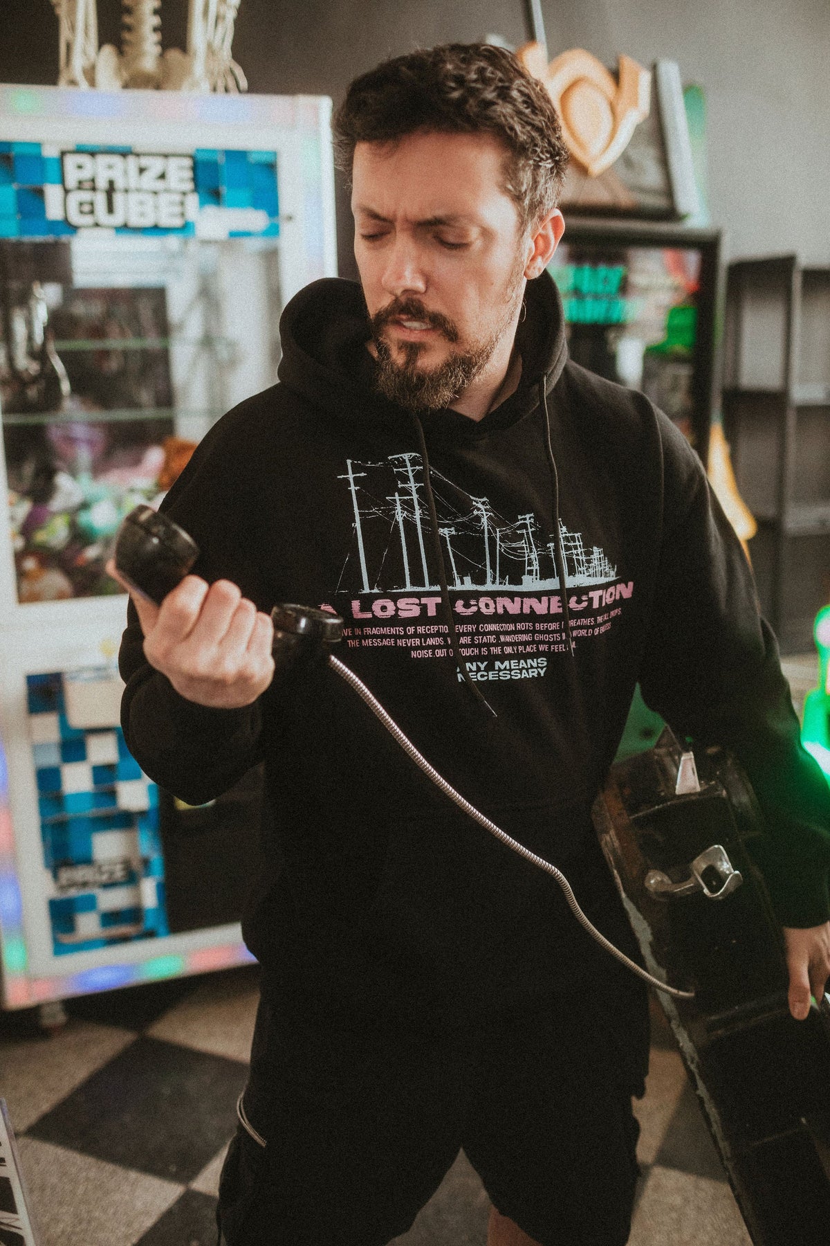 เสื้อฮู้ดแบบสวม Lost Connection