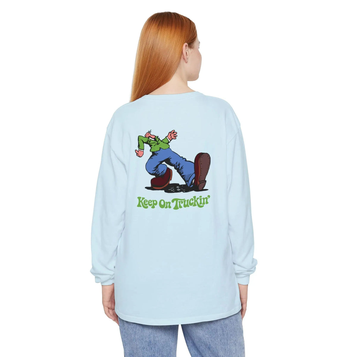 เสื้อแขนยาว Do-Dah Man คอลเลกชัน Vineyard พิมพ์ลายสองด้าน ย้อมสีแบบสำเร็จเสื้อ
