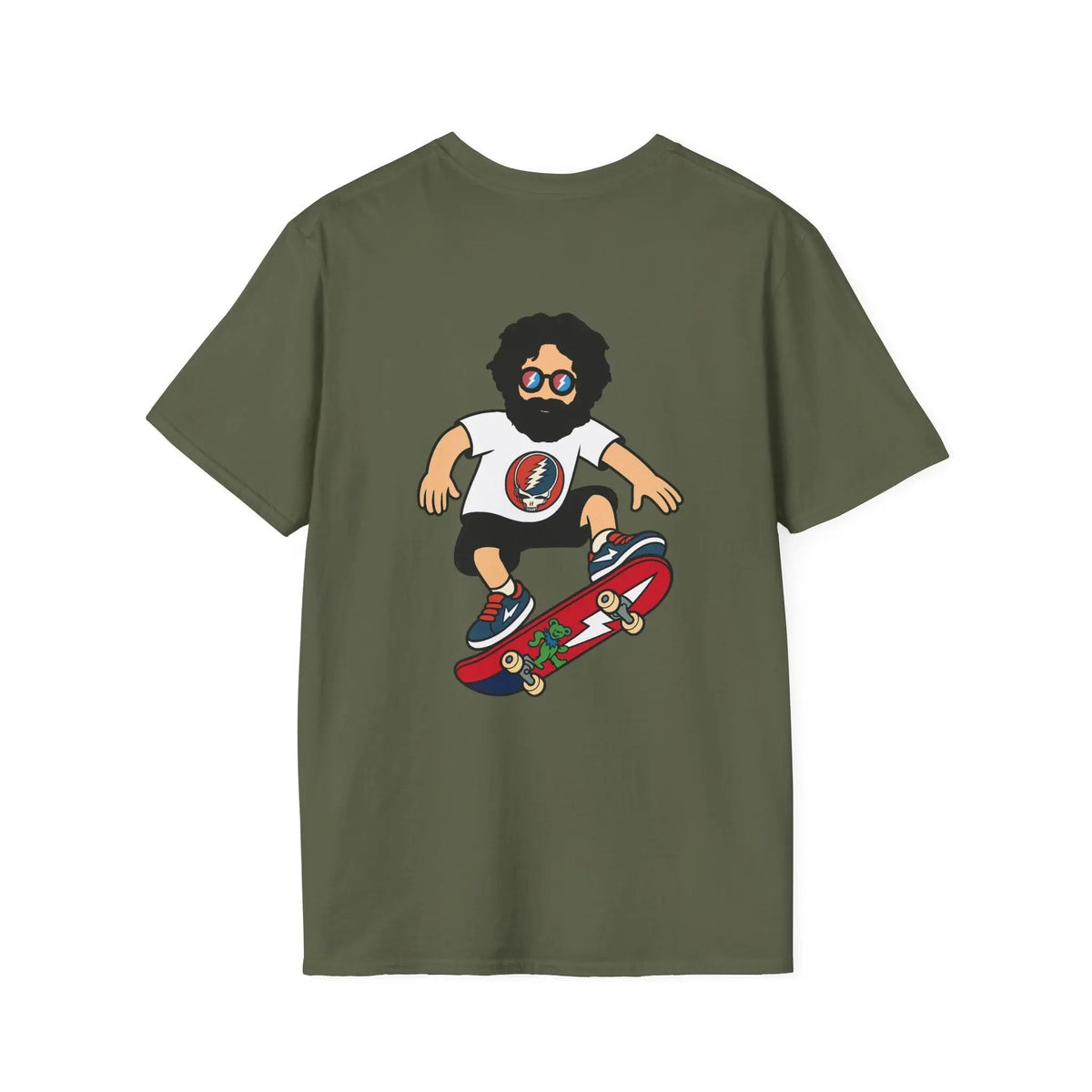 Shreddin' Jerry - เสื้อยืดพิมพ์ลายสองด้าน Life is Dead