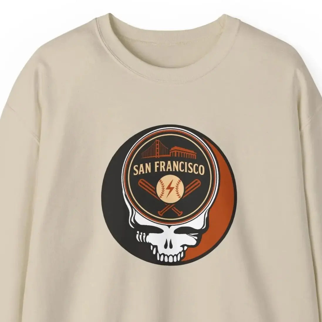 San Francisco Baseball Original StealieCrewneck Sweatshirt