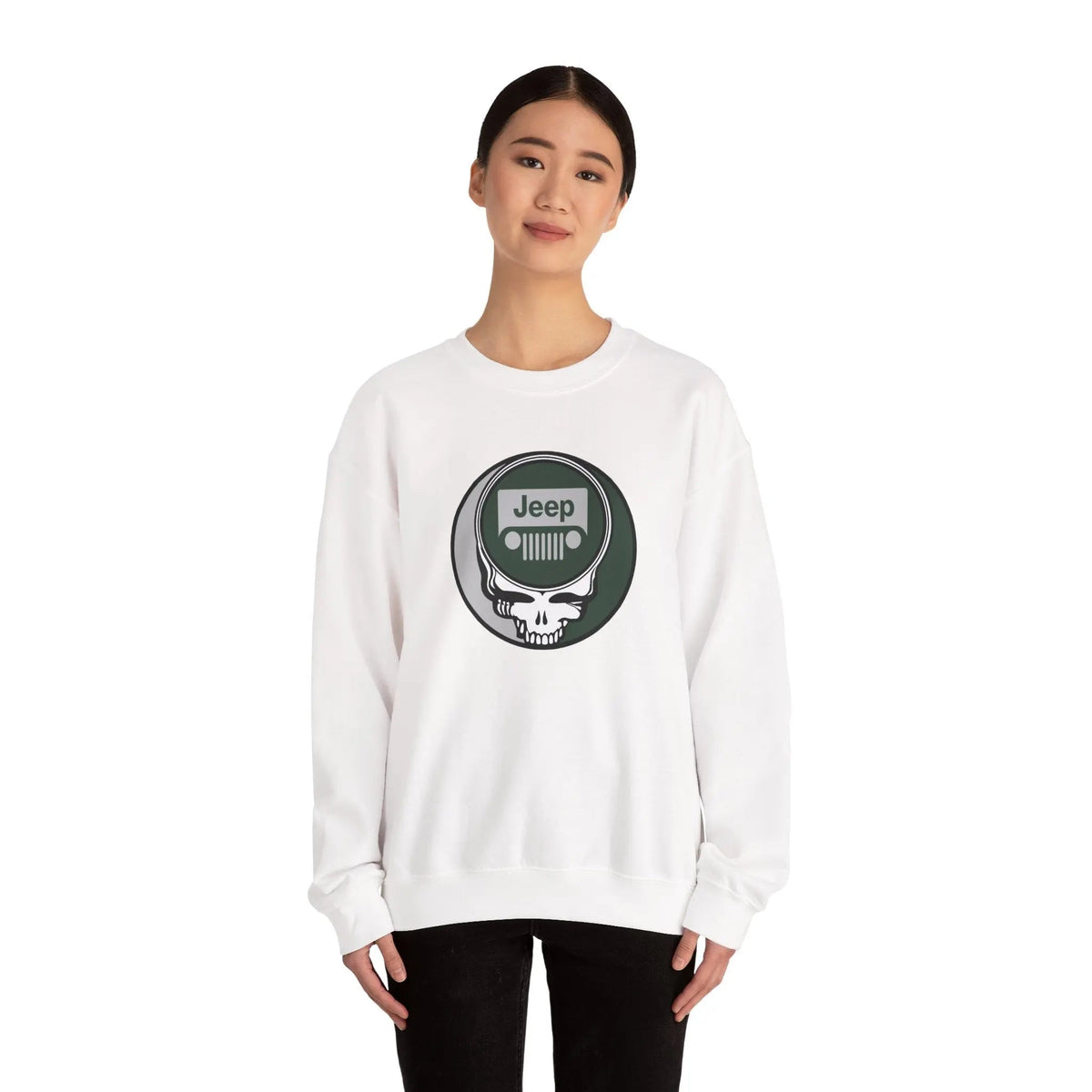 เสื้อสเวตเตอร์คอกลม Jeep Stealie