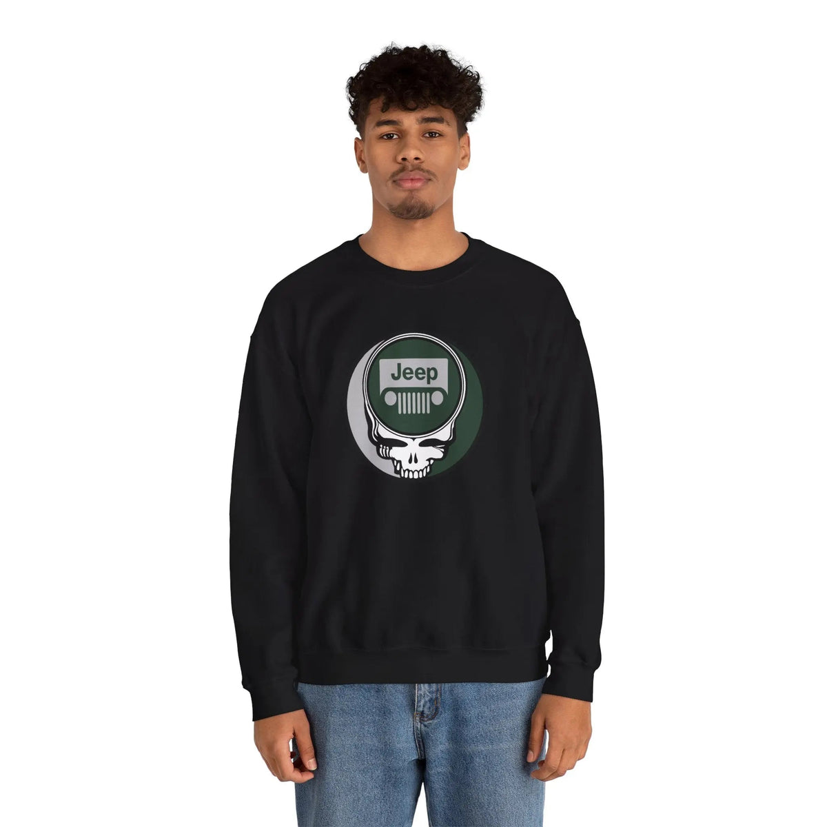 เสื้อสเวตเตอร์คอกลม Jeep Stealie