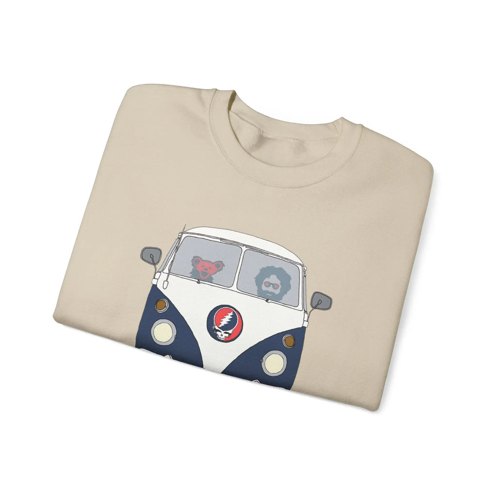 เสื้อคอกลม Jerry's Takin' The Bus Life is Dead