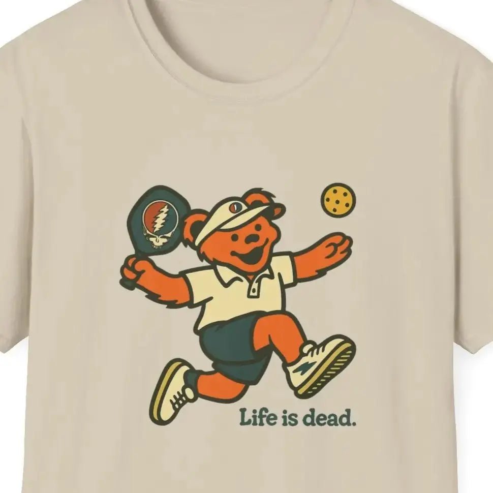 หมีพิกเกิลบอล - เสื้อยืด Life is Dead
