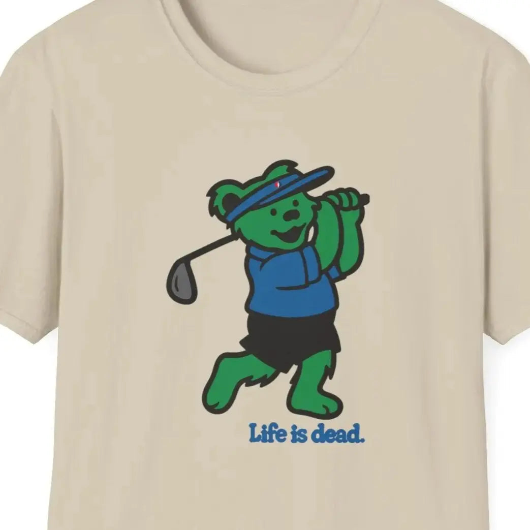 Golfin' Bear - เสื้อยืด Life is Dead
