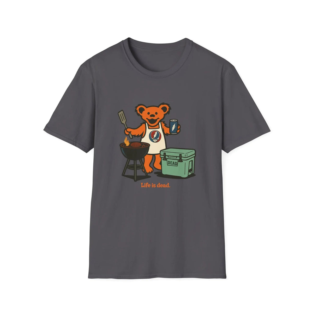 Grillin' Bear - เสื้อยืด Life is Dead