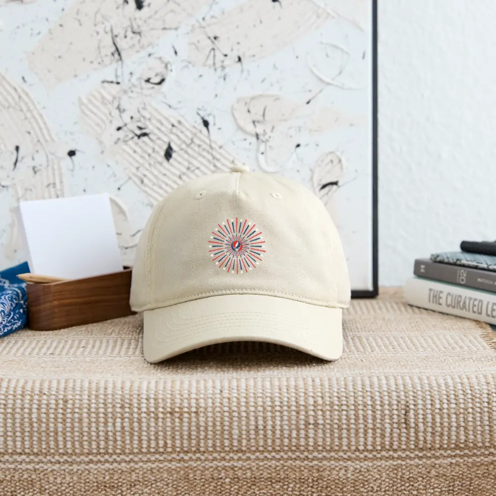 หมวกแก๊ป Stealie Fireworks Life is Dead Stealie Dad Hat