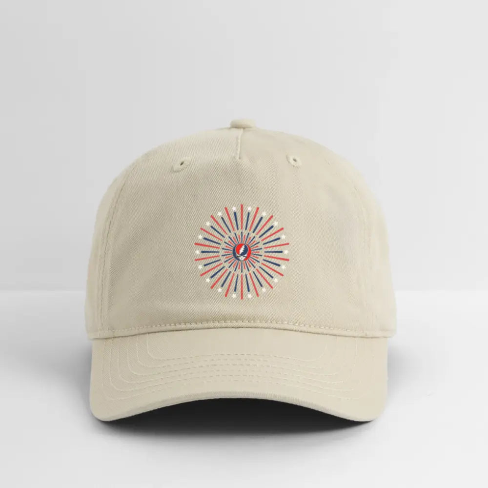 หมวกแก๊ป Stealie Fireworks Life is Dead Stealie Dad Hat