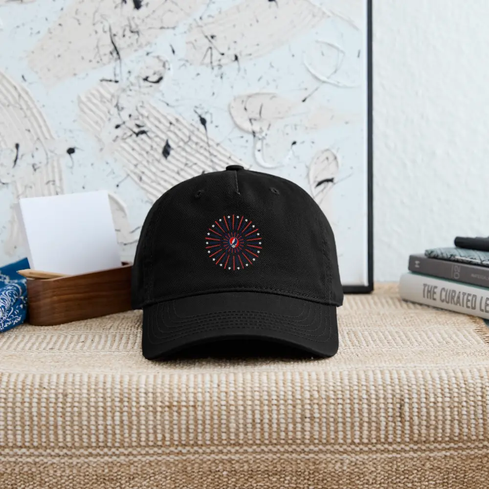 หมวกแก๊ป Stealie Fireworks Life is Dead Stealie Dad Hat