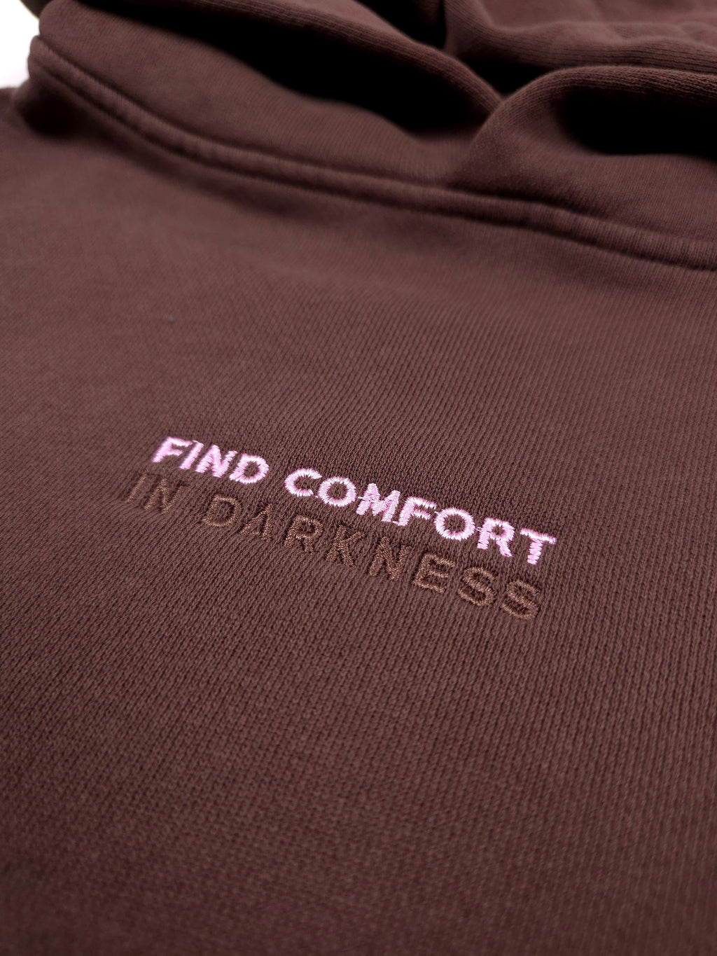เสื้อฮู้ดแบบสวม Find Comfort สีมอคค่า