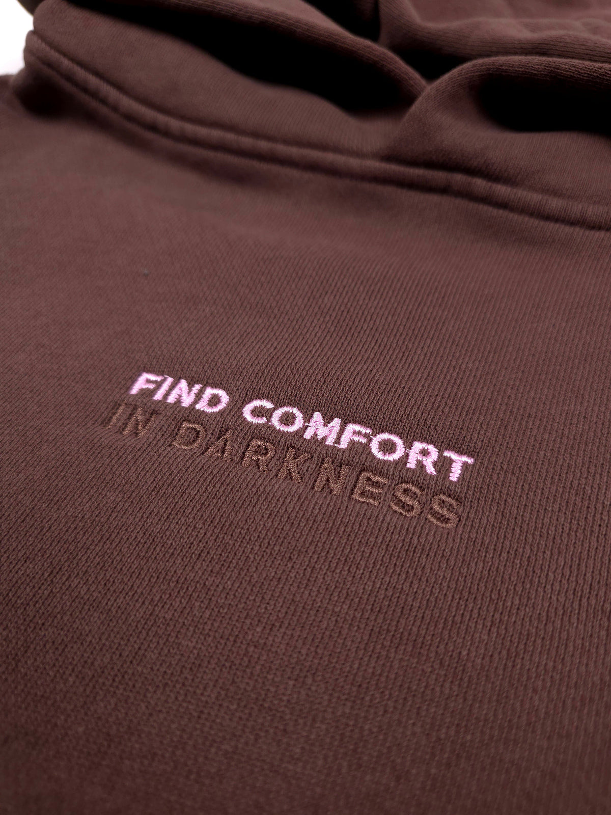 เสื้อฮู้ดแบบสวม Find Comfort สีมอคค่า