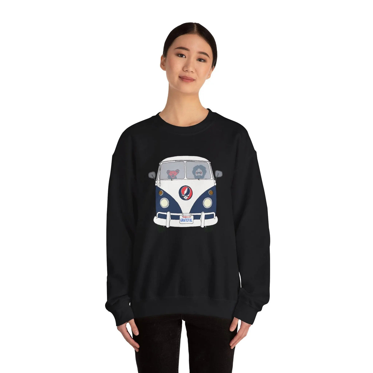 เสื้อคอกลม Jerry's Takin' The Bus Life is Dead