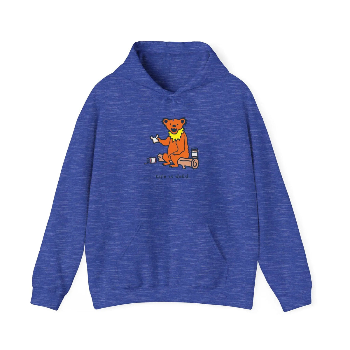 เสื้อฮู้ด Life is Dead Snackin' Bear