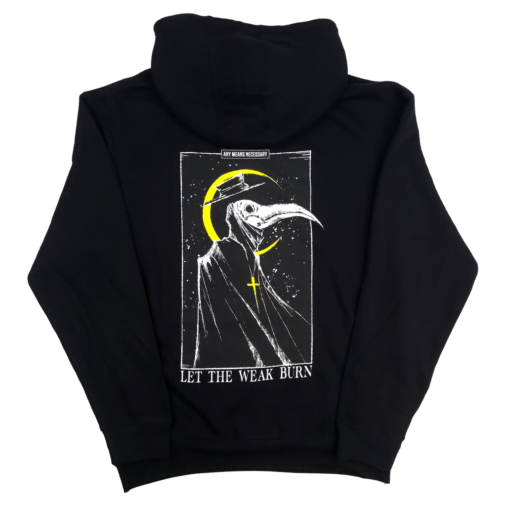 เสื้อฮู้ดแบบสวม Let The Weak Burn