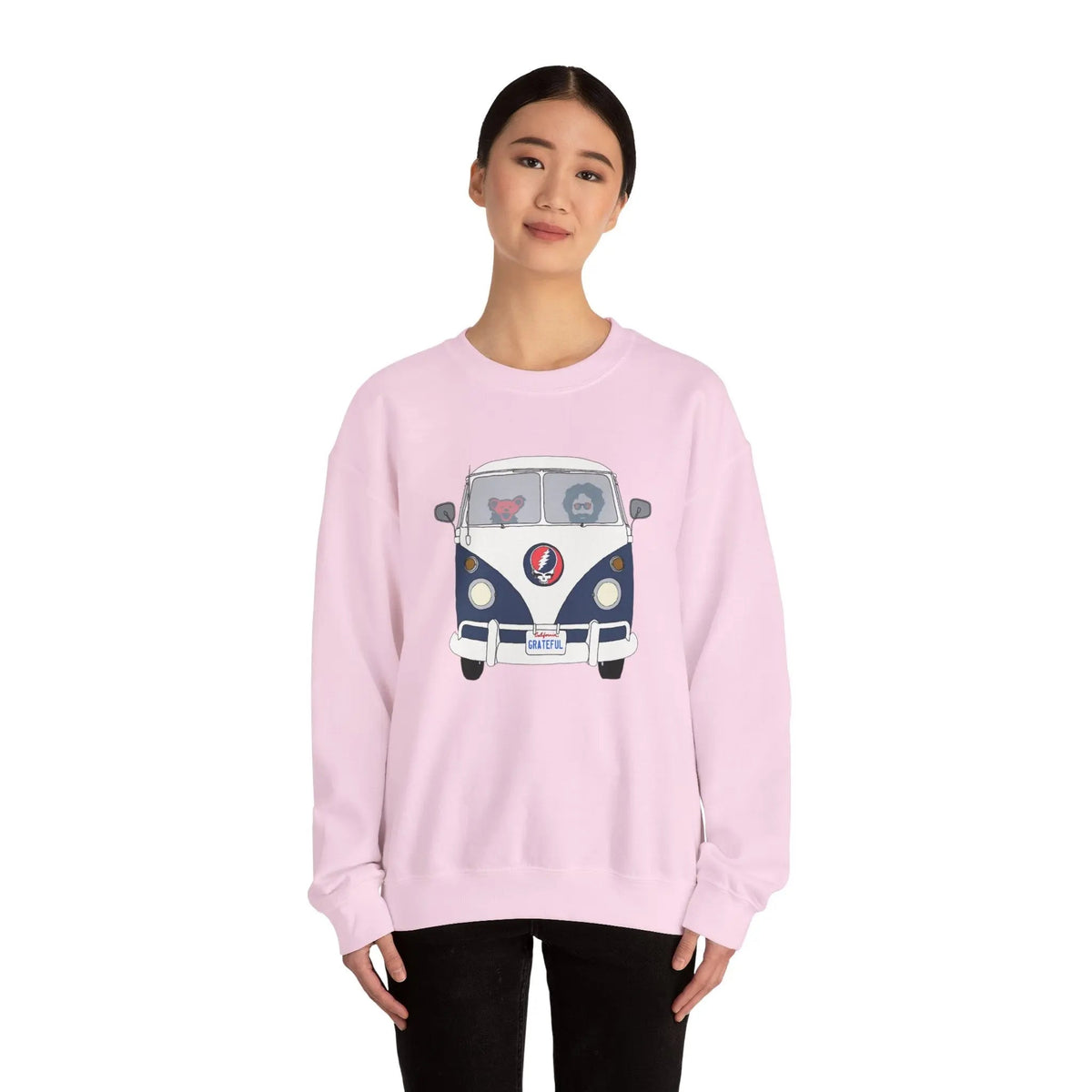 เสื้อคอกลม Jerry's Takin' The Bus Life is Dead