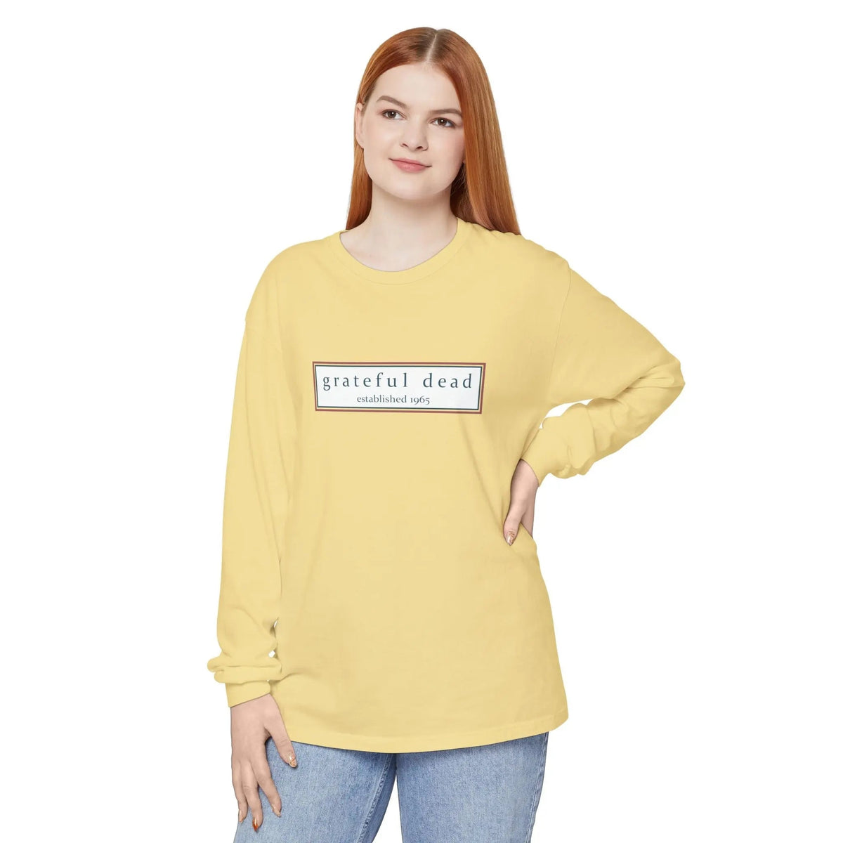 เสื้อแขนยาวสองด้านผ่านการย้อมแบบ Garment-Dyed คอลเลกชัน The Wolf Vineyard