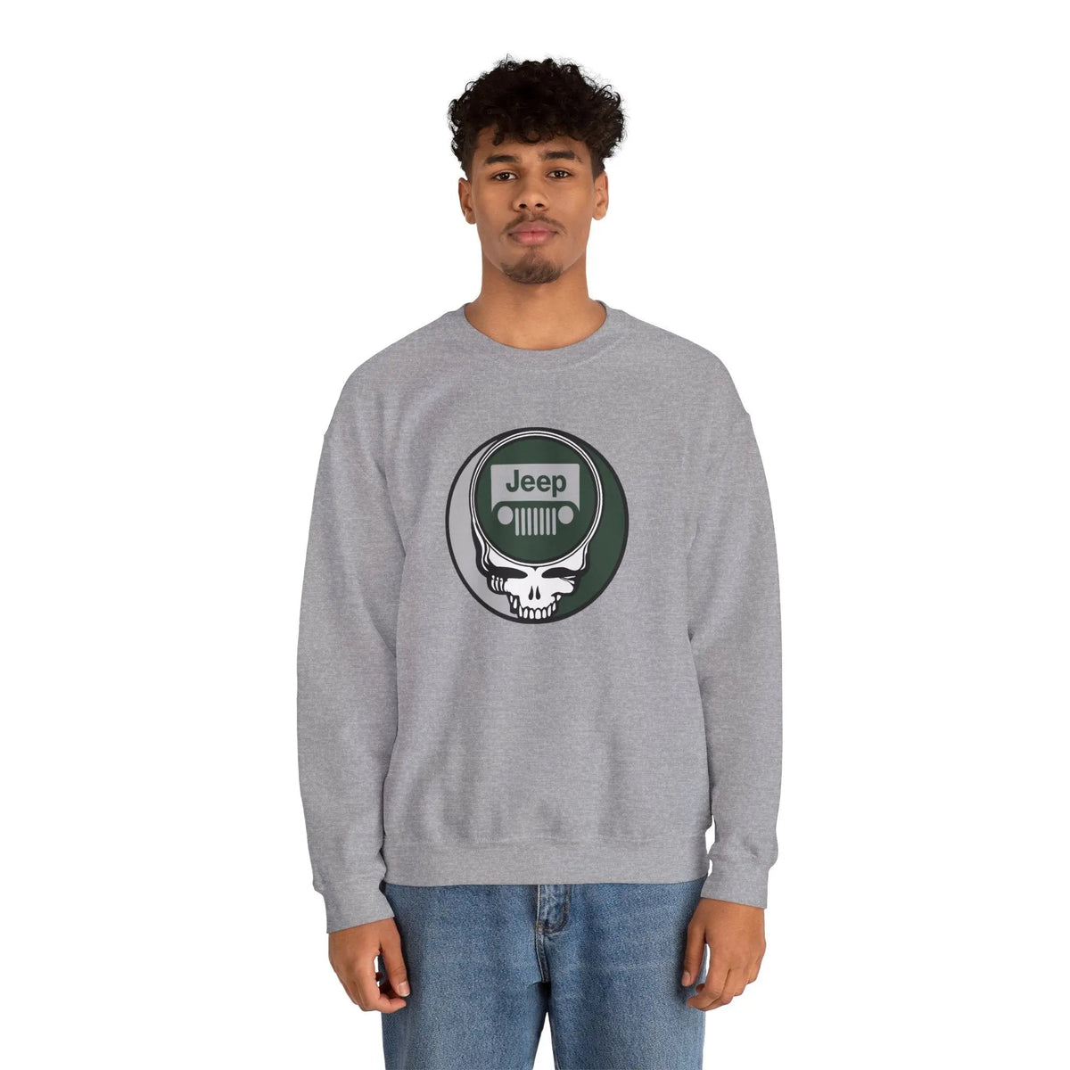เสื้อสเวตเตอร์คอกลม Jeep Stealie