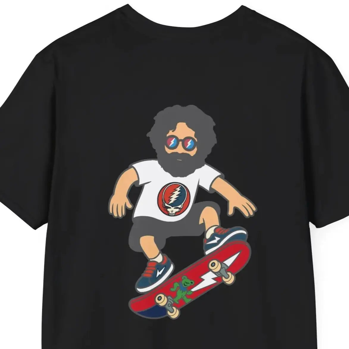 Shreddin' Jerry - เสื้อยืดพิมพ์ลายสองด้าน Life is Dead