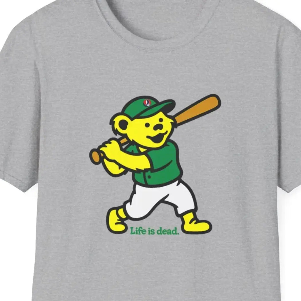 เสื้อยืด Dancing Bear รุ่นเบสบอล - Life is Dead