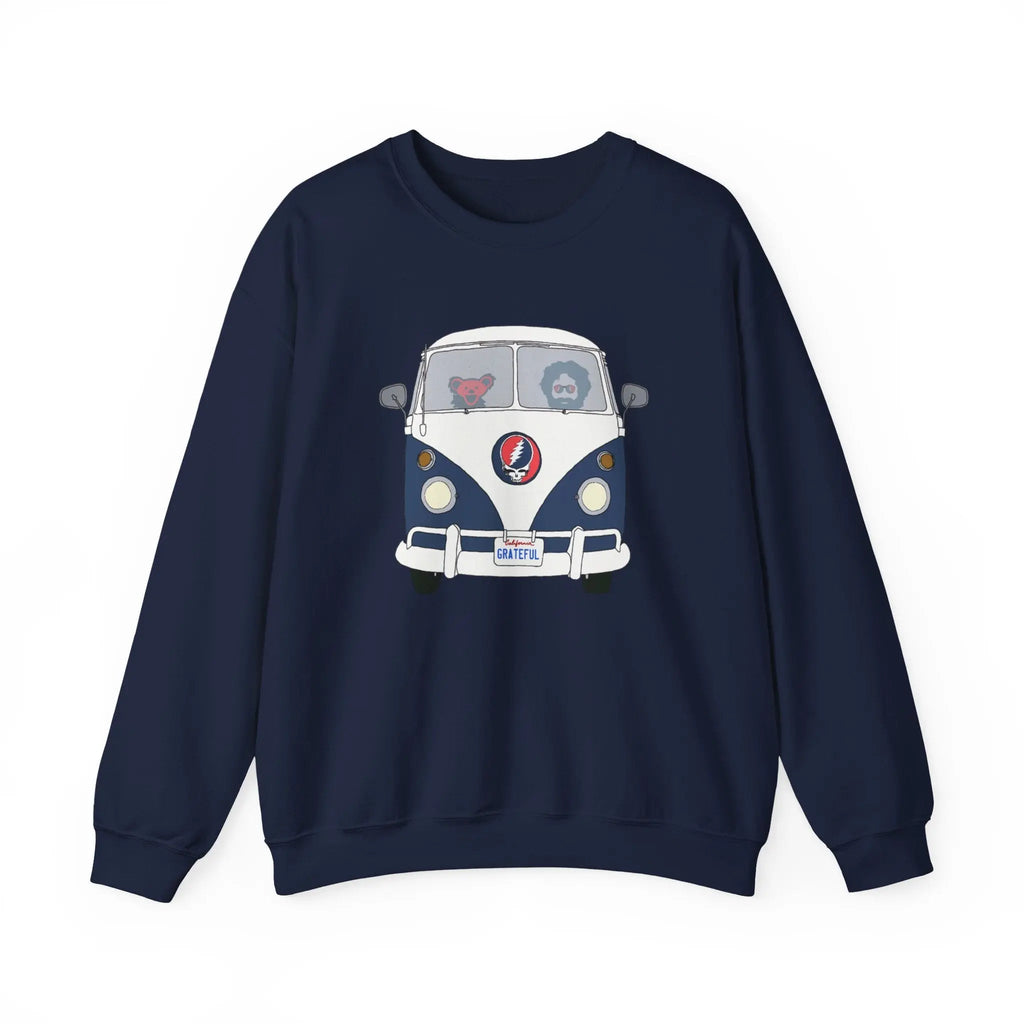 เสื้อคอกลม Jerry's Takin' The Bus Life is Dead