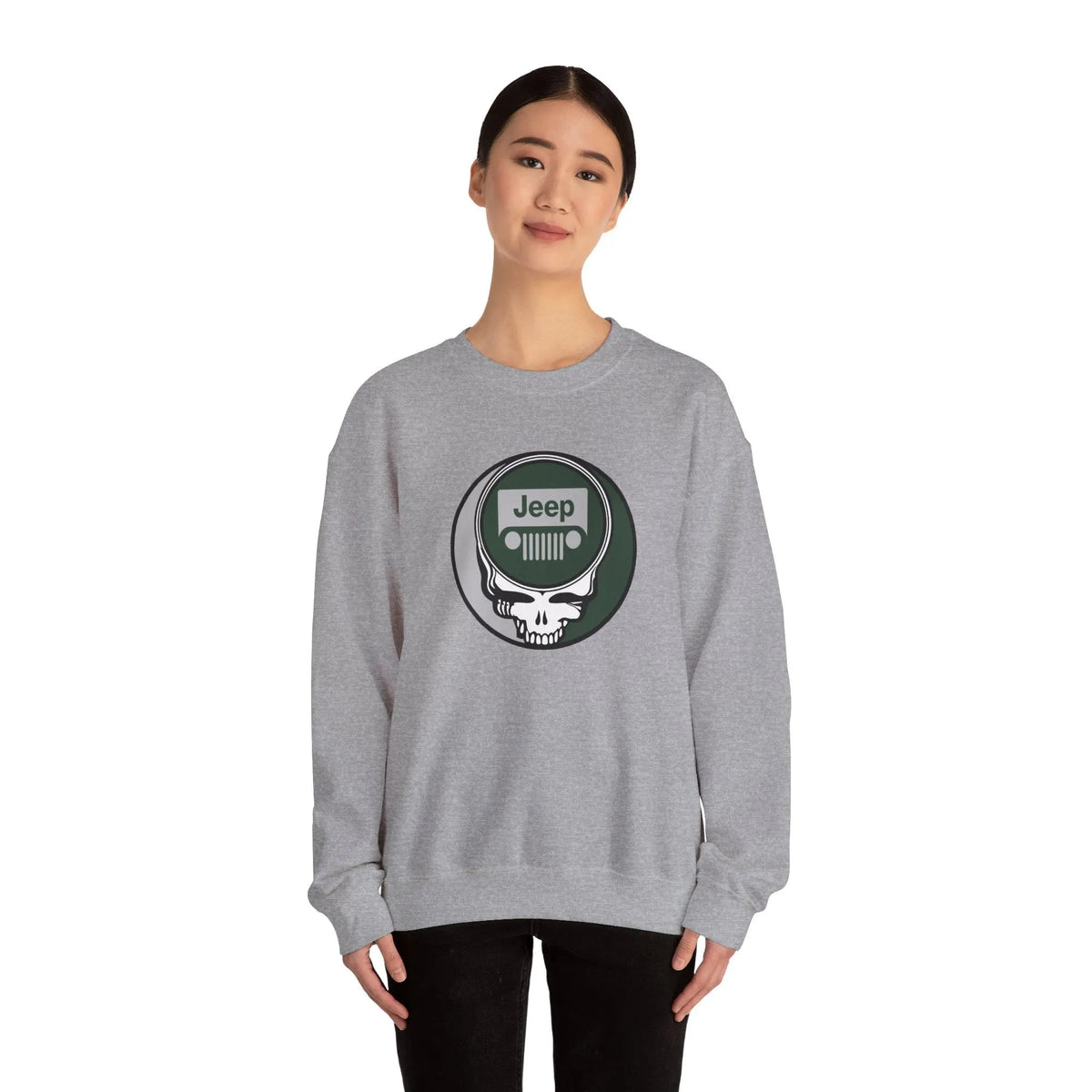 เสื้อสเวตเตอร์คอกลม Jeep Stealie