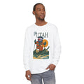 Ski Utah - เสื้อยืดแขนยาวคอลเลกชัน Life is Dead Mountain ย้อมสีผ้า