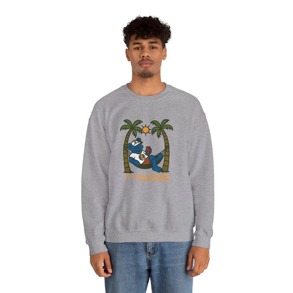เจ้าหมีตัวนี้ไม่ทำงานจากที่ไหนทั้งนั้น