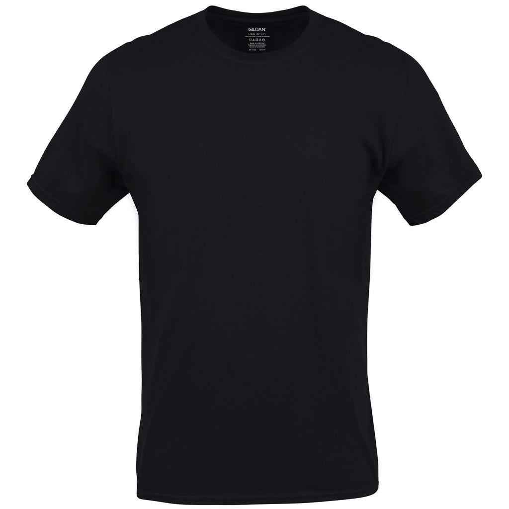 เสื้อยืดคอกลมผู้ชาย Gildan, แบบแพ็คหลายตัว, สไตล์ G1100