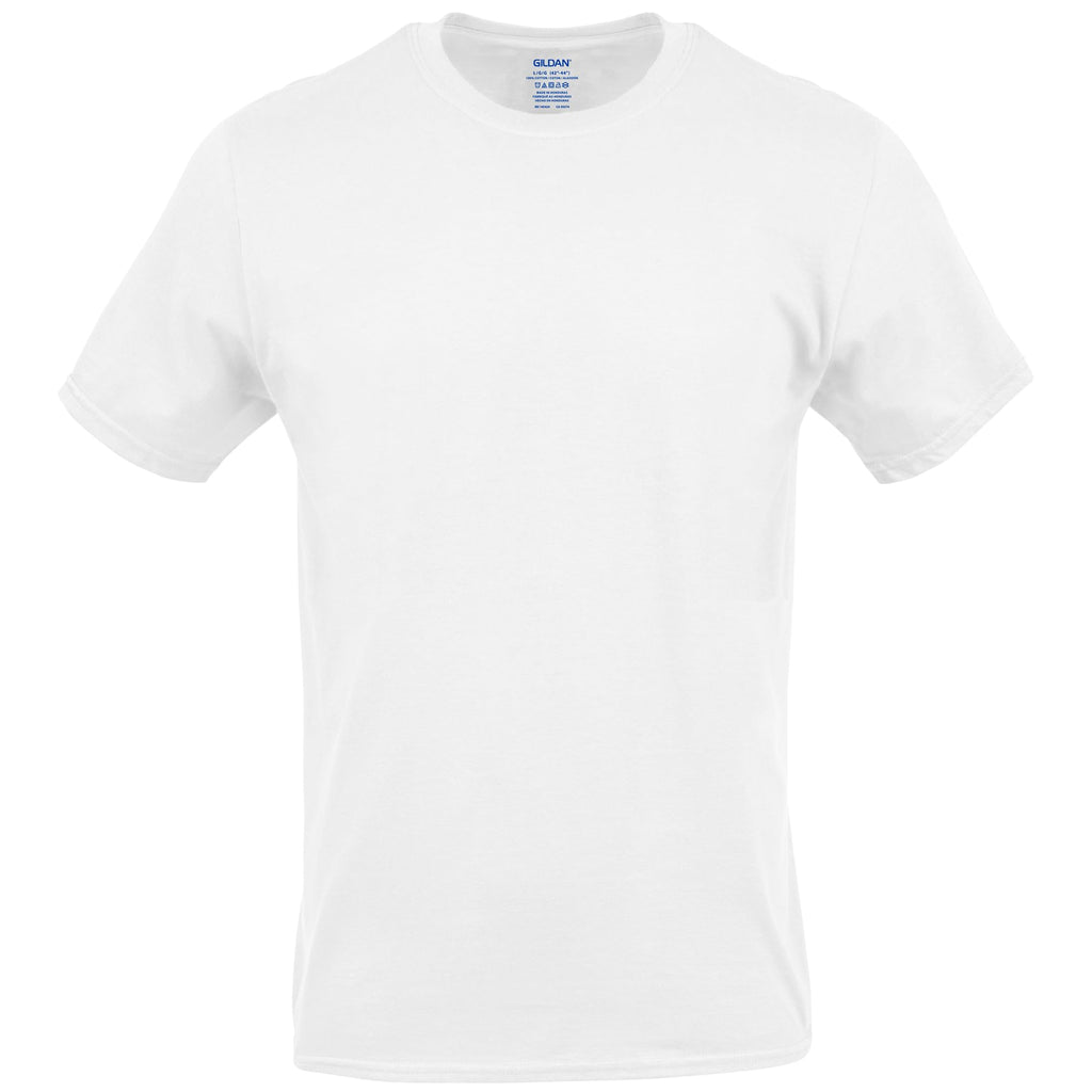 เสื้อยืดคอกลมผู้ชาย Gildan, แบบแพ็คหลายตัว, สไตล์ G1100