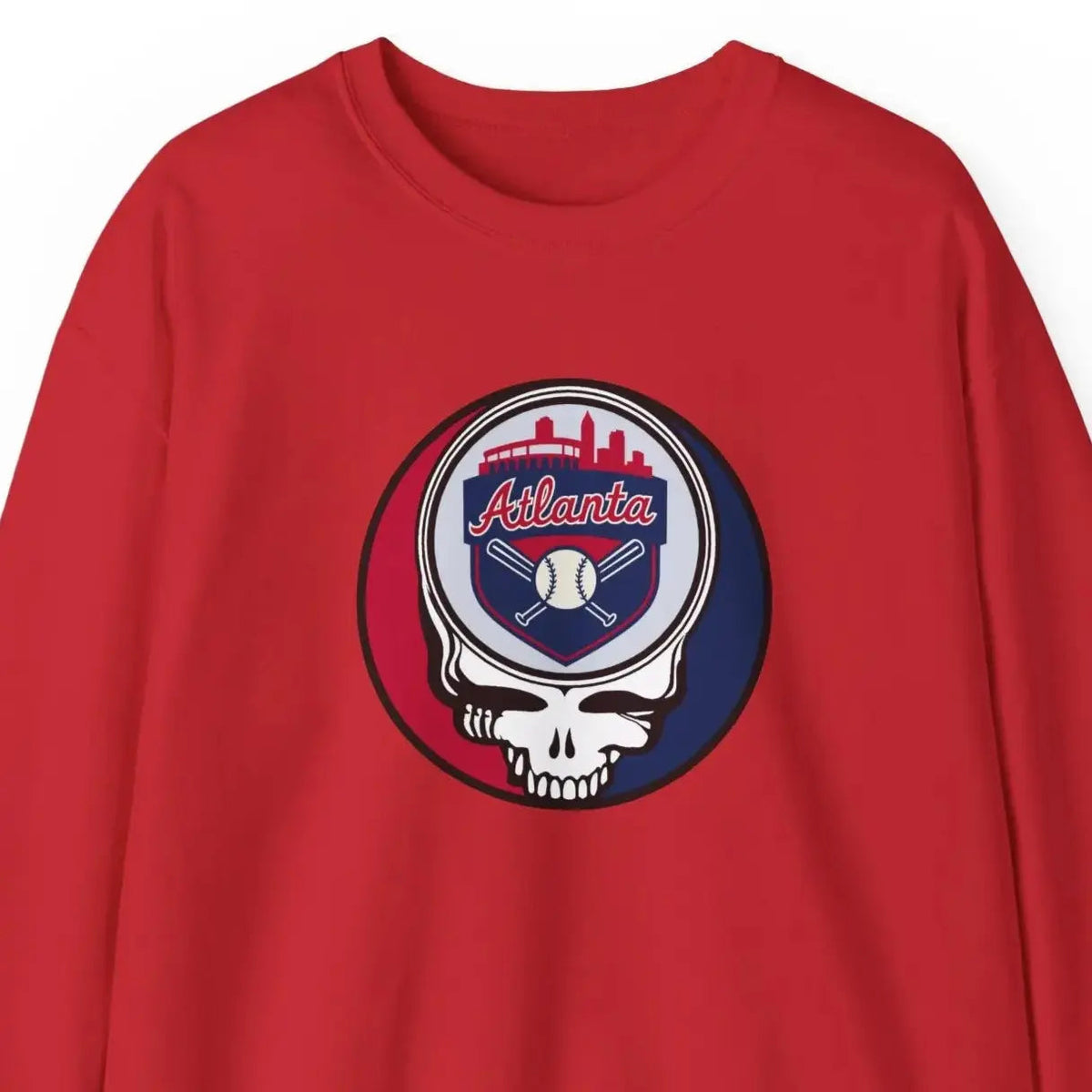 Atlanta Baseball Original StealieCrewneck Sweatshirt