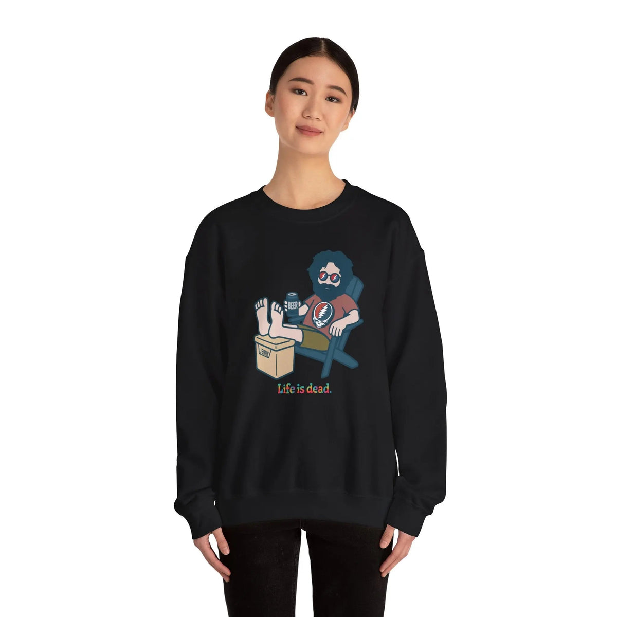 เสื้อคอกลม Stay Cool, Jerry Life is Dead