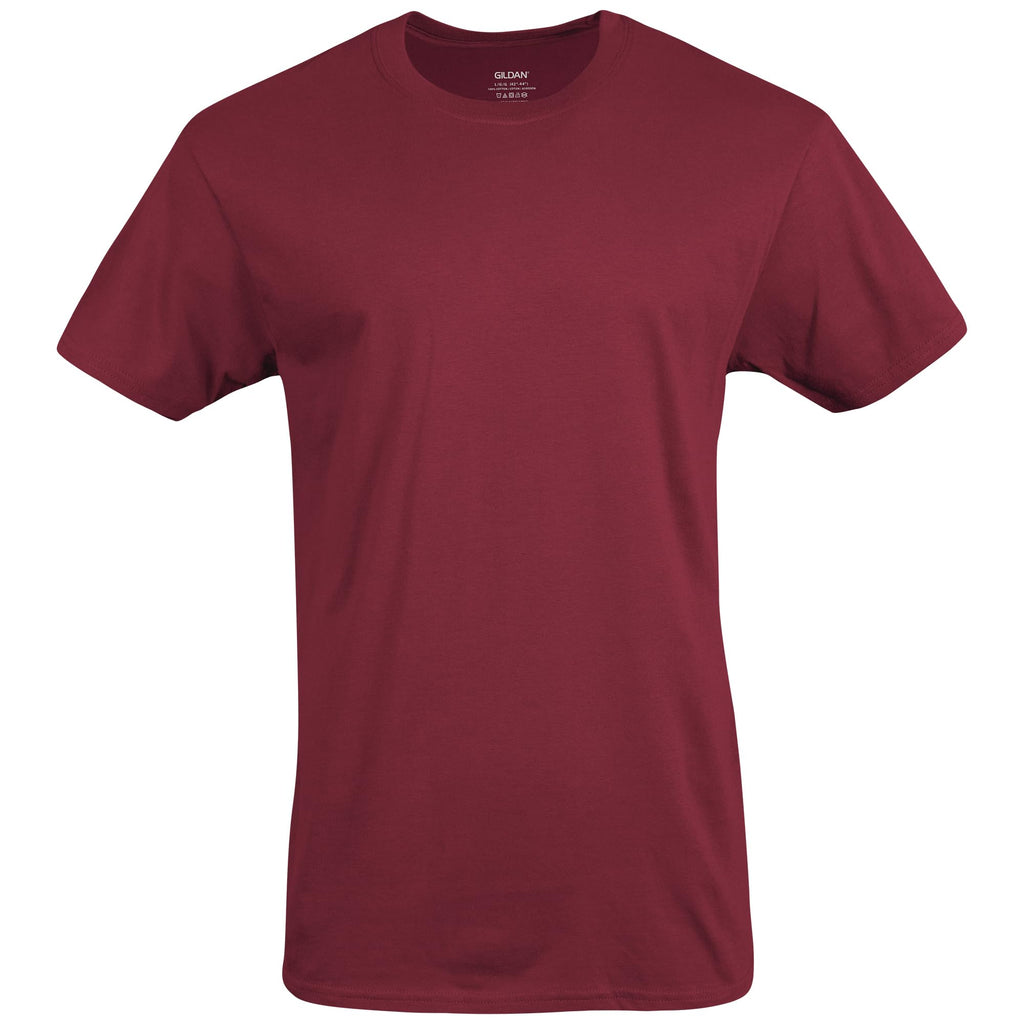 เสื้อยืดคอกลมผู้ชาย Gildan, แบบแพ็คหลายตัว, สไตล์ G1100