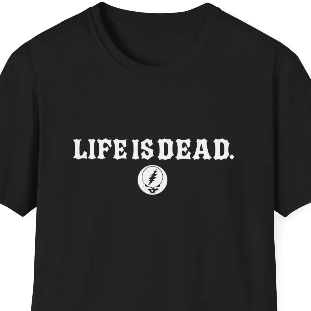 Shreddin' Jerry - เสื้อยืดพิมพ์ลายสองด้าน Life is Dead