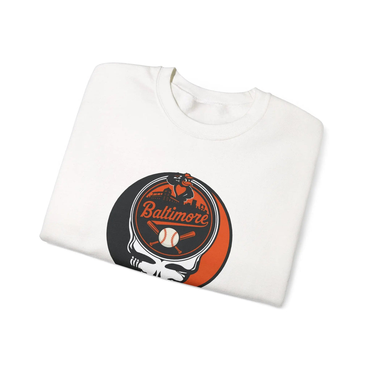 Baltimore Baseball Original StealieCrewneck Sweatshirt