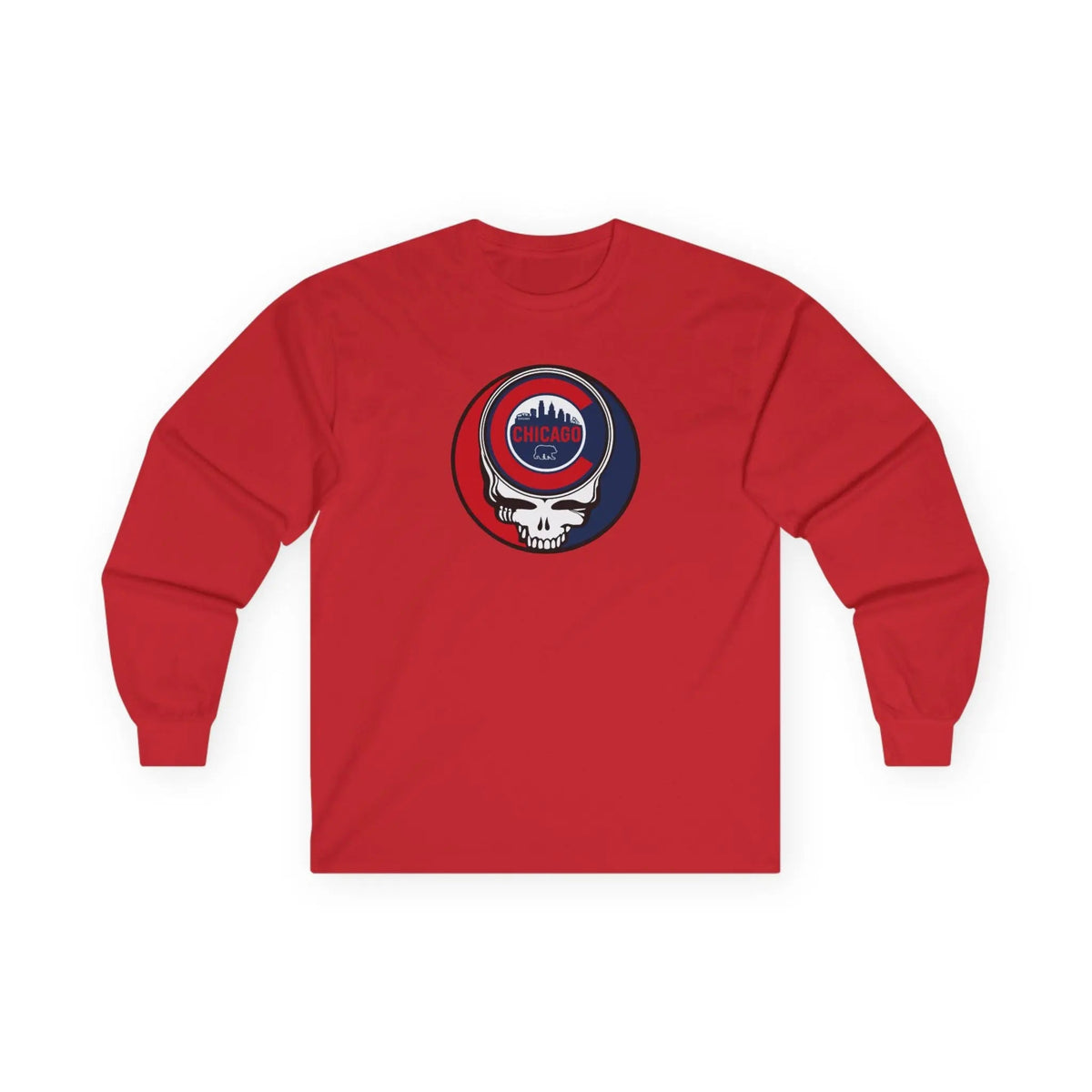 Chicago Baseball Original StealieLong Sleeve T-Shirt