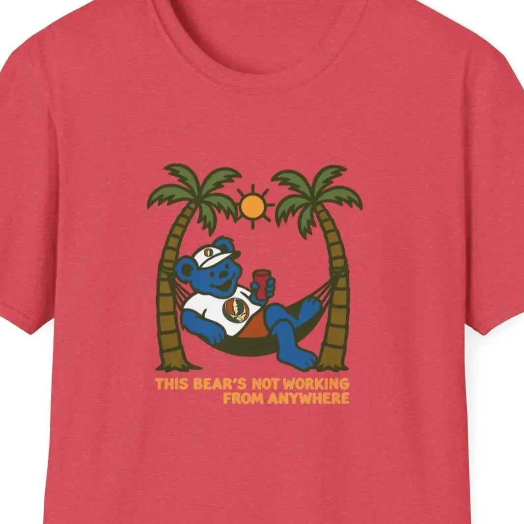 เสื้อยืด The Bear's Not Working From Anywhere - Life is Dead