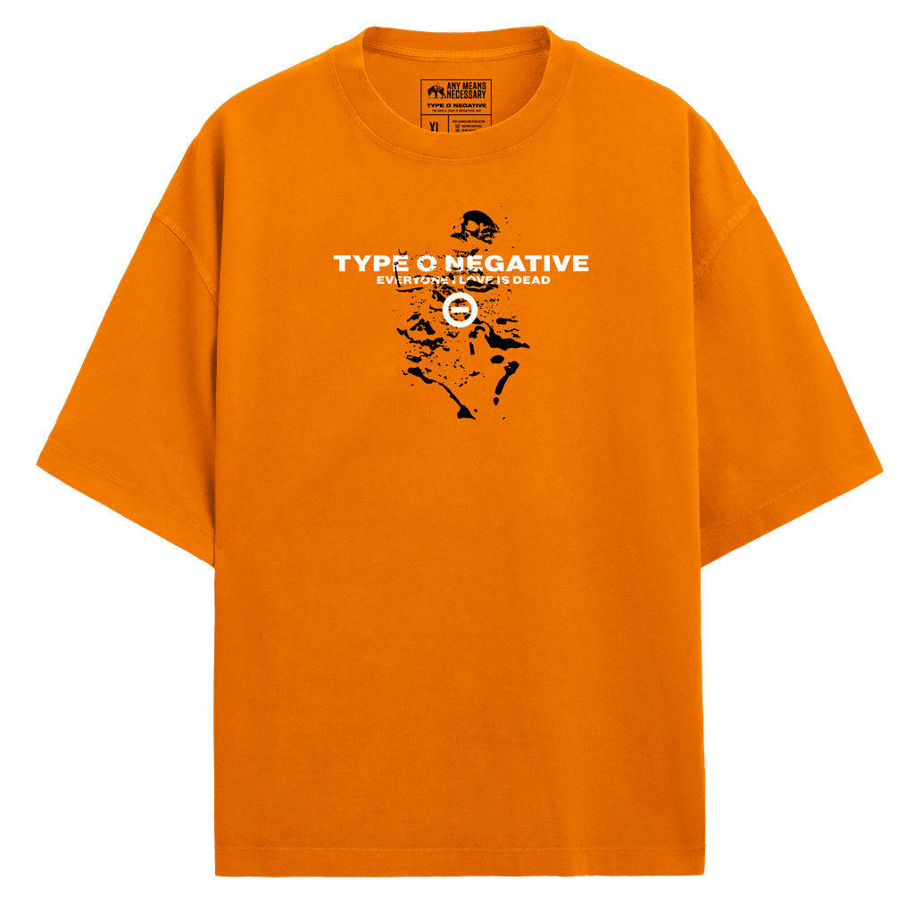 เสื้อยืด Everyone I Love Is Dead สีส้ม