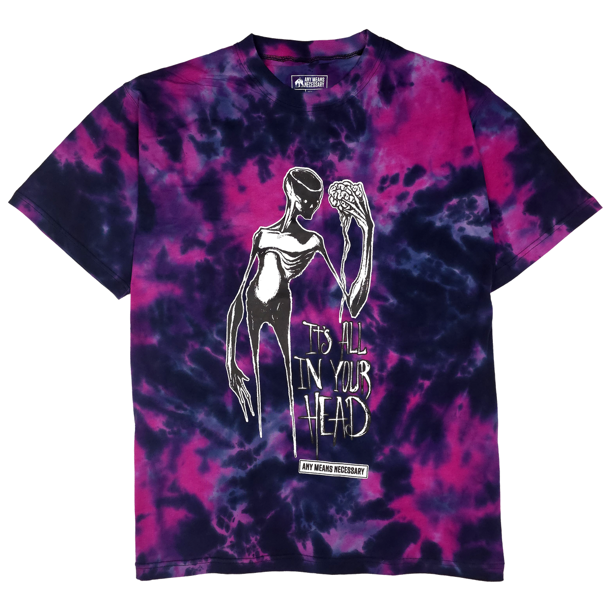เสื้อยืด It's All In Your Head สีม่วง