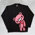 เสื้อสเวตเตอร์ไหมพรมตัวโคร่งสีหม่น