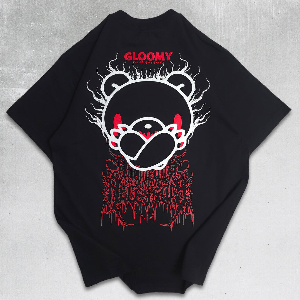 เสื้อยืด Cross Arms สีดำ
