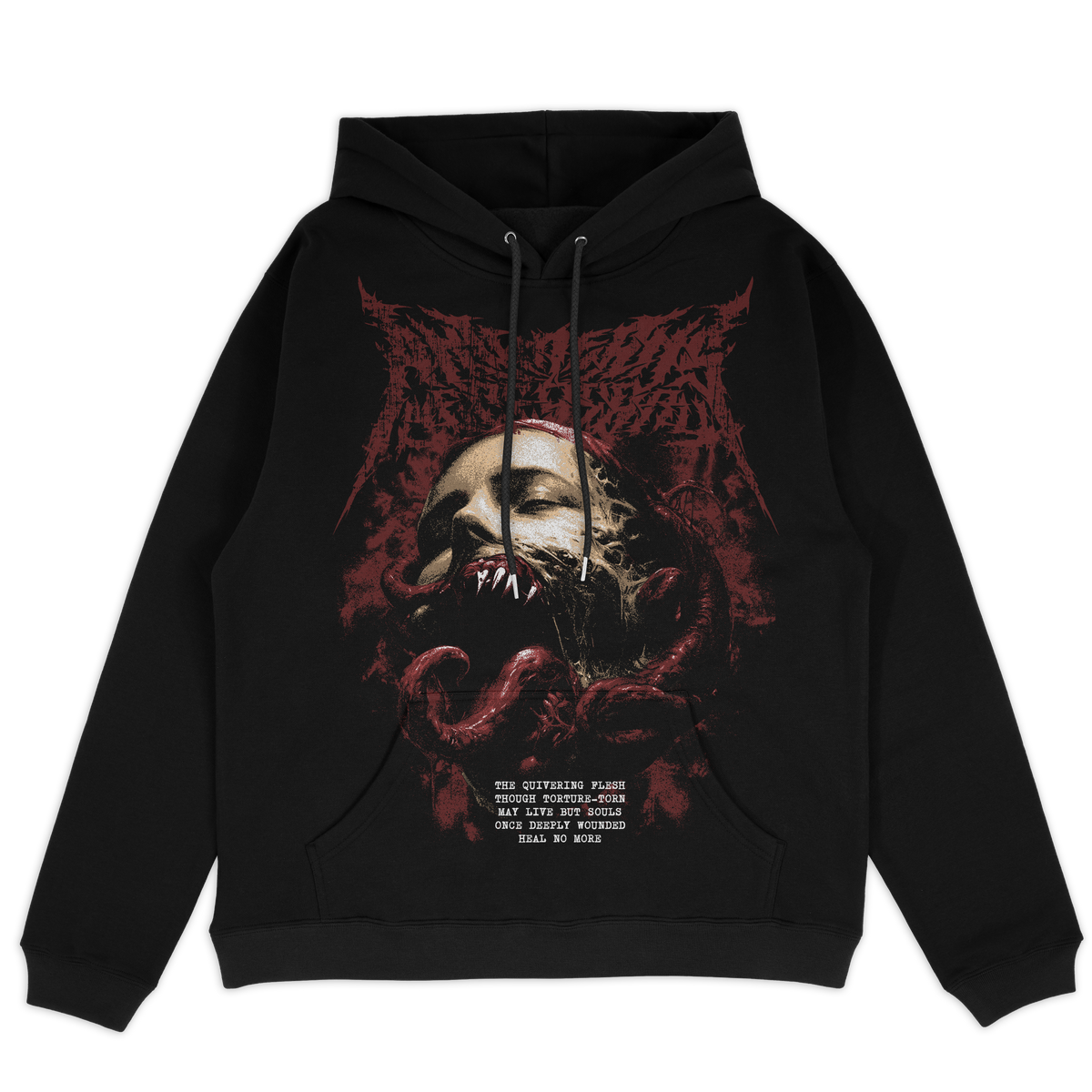 เสื้อฮู้ดแบบสวม Deeply Wounded
