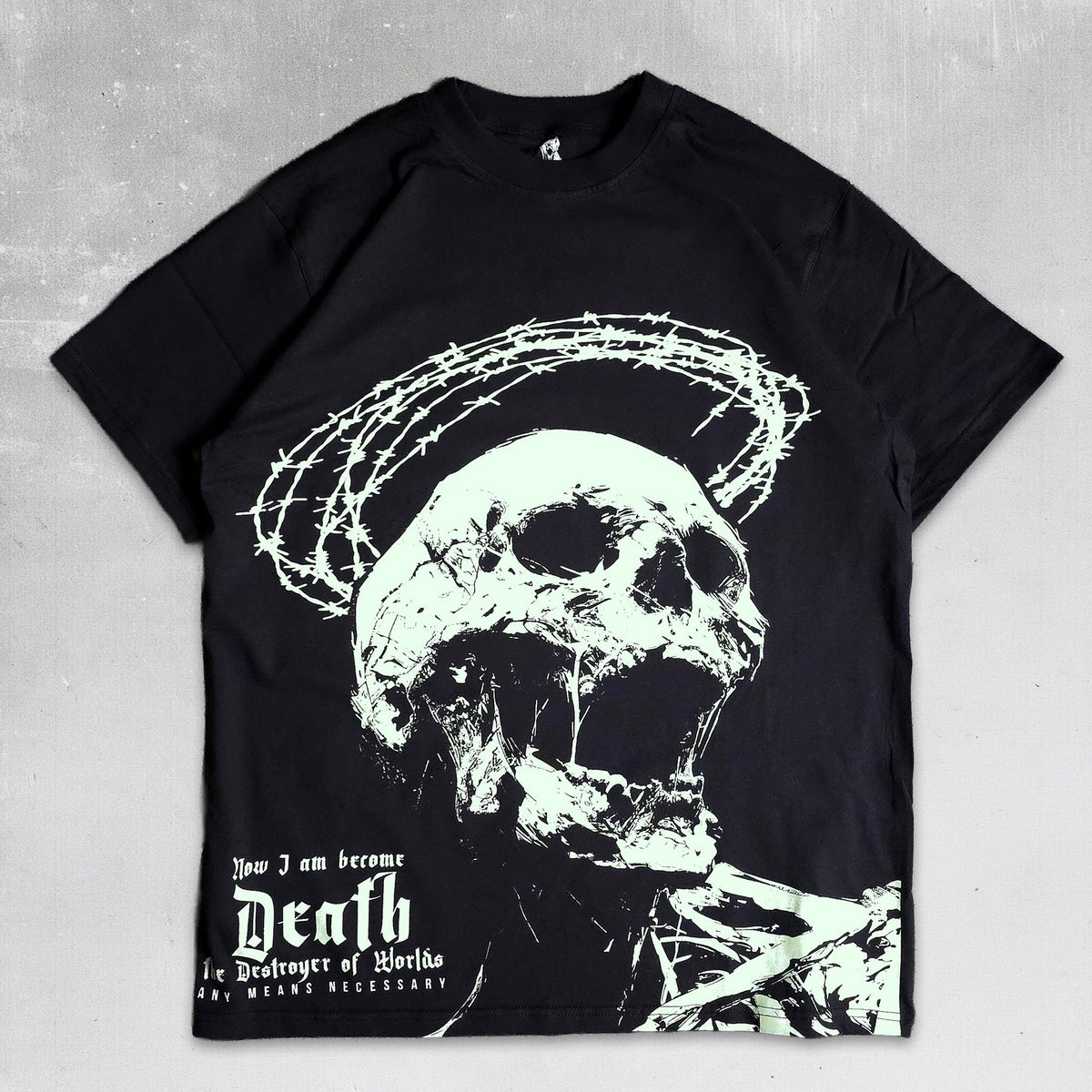 เสื้อยืด Destroyer of Worlds สีดำ