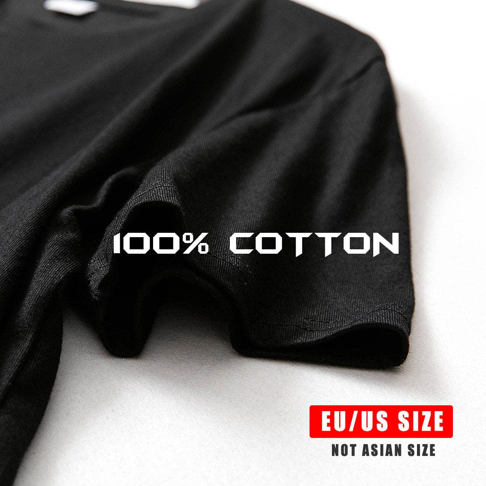เสื้อยืดสั่งทำพิเศษ ไซซ์ยุโรป คอตตอน 100% ใส่ดีไซน์ โลโก้ ข้อความ ของคุณได้ พิมพ์ลายสำหรับผู้ชายและผู้หญิง ดีไซน์ออริจินัล
