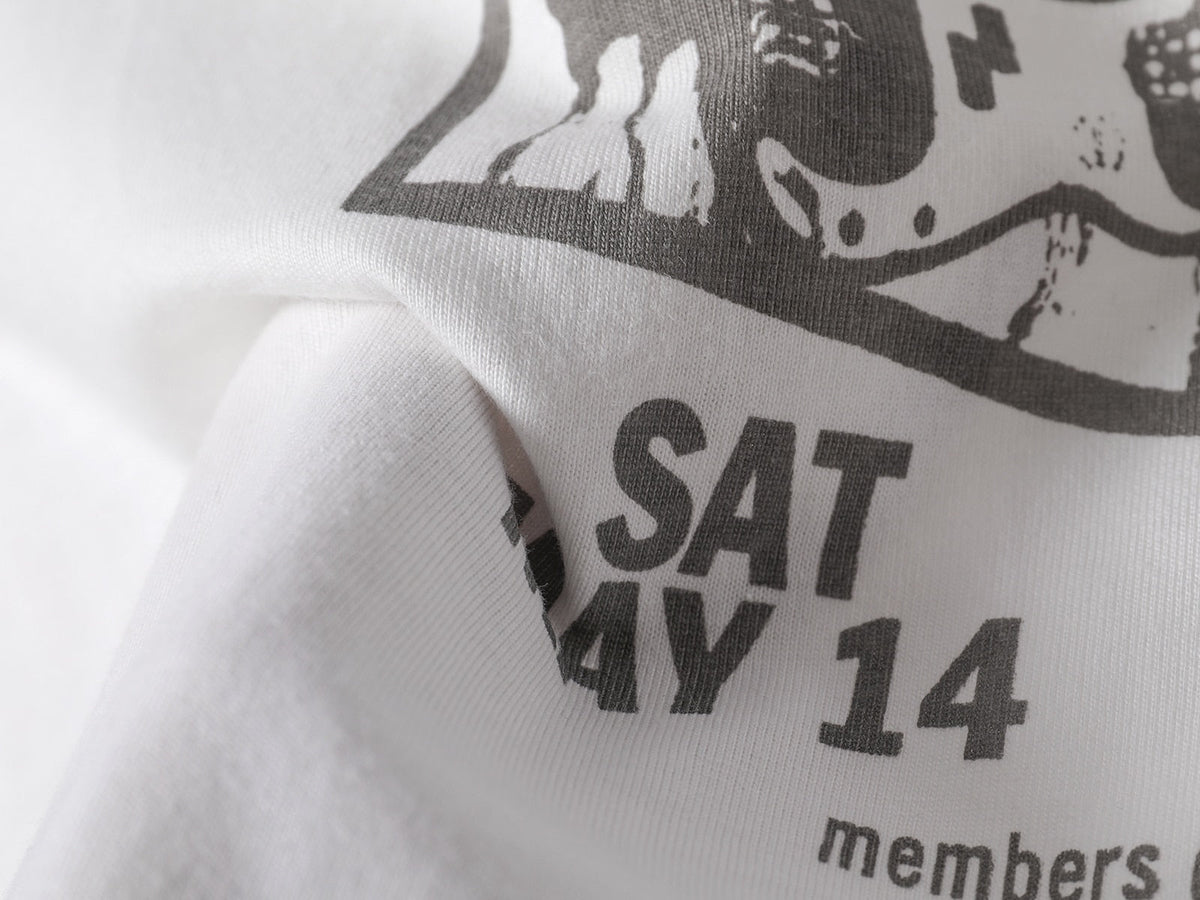 เสื้อครอปลายกีตาร์สำหรับผู้หญิง เสื้อยืดคอตตอนแขนสั้นคอกลมสำหรับฤดูร้อน เสื้อยืดสตรีทแวร์ลำลอง