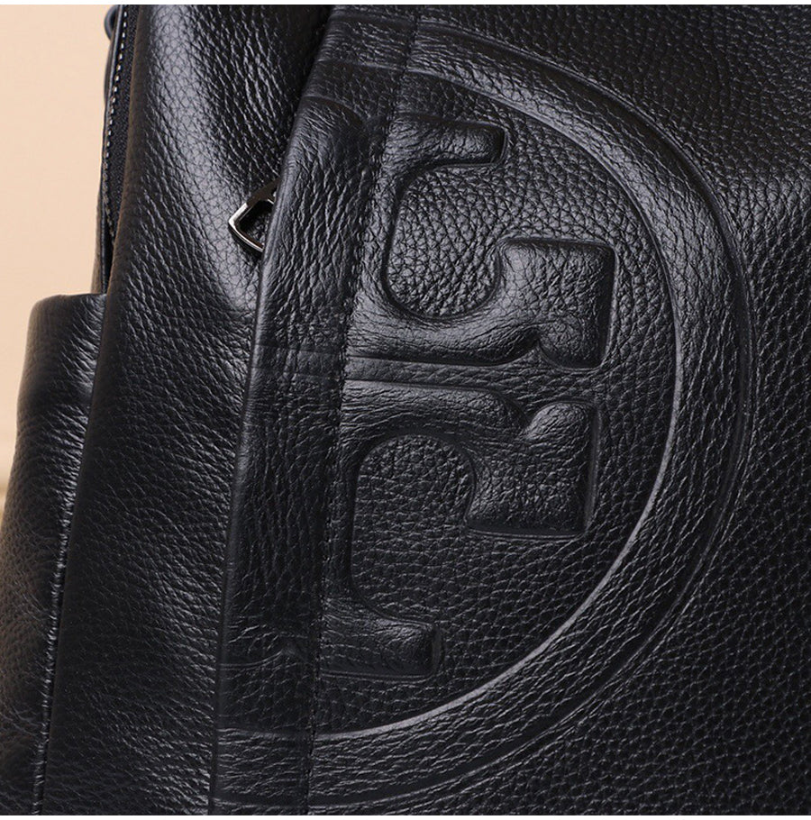 กระเป๋าเป้หนังวัวแท้คุณภาพสูง กระเป๋าผู้หญิง ทนทาน ทำความสะอาดง่าย กระเป๋านักเรียน